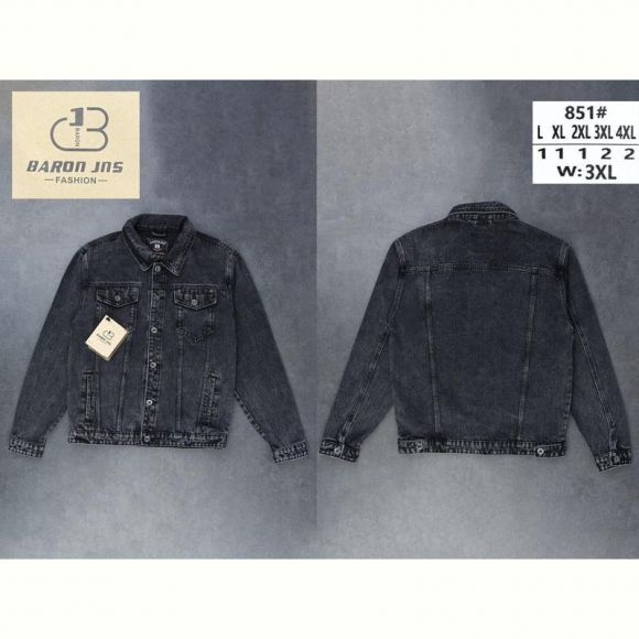 Куртка Baron Jeans 851 d.grey Куртка Baron Jeans 851 d.grey