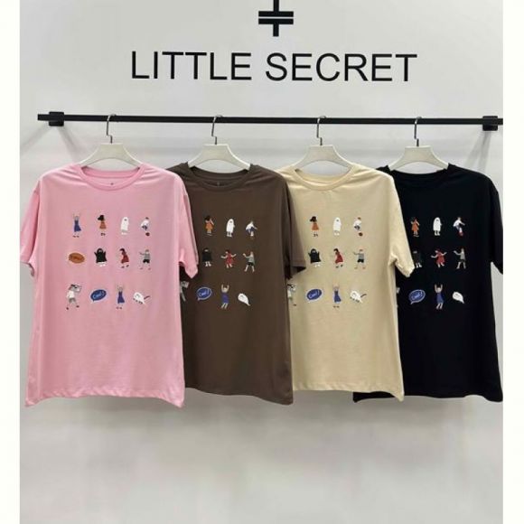 Футболка Little Secret 500342 brown