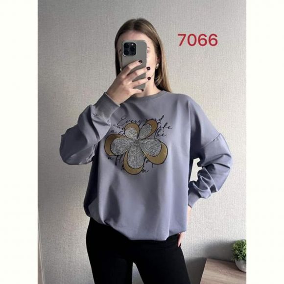 Свитер FSN 7066 grey