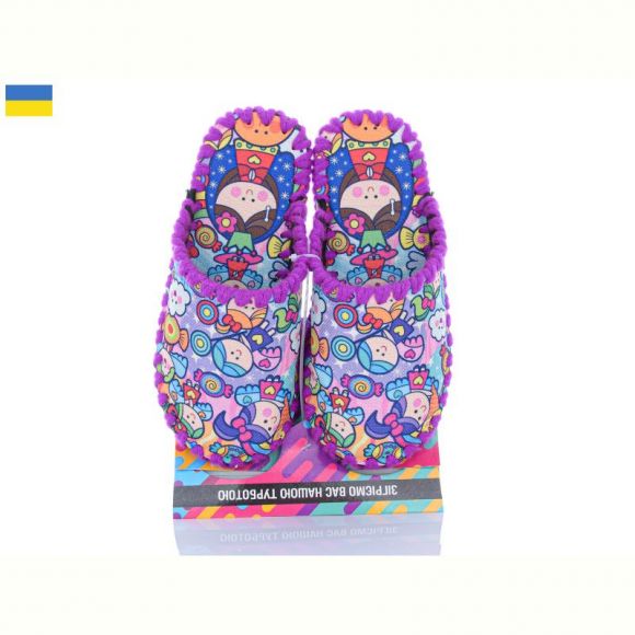 Тапочки Vends 0919 фіолетовий