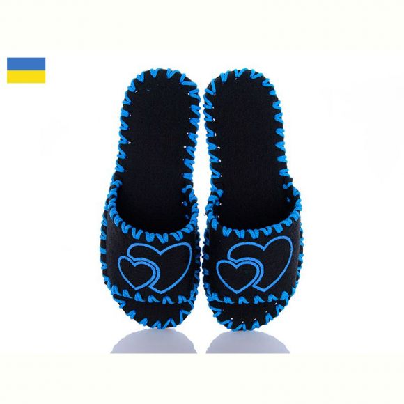 Тапочки Vends 291 чорний