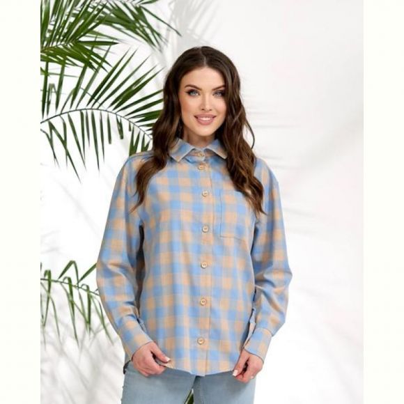 Рубашка Lelis 1050-1 l.blue Рубашка Lelis 1050-1 l.blue