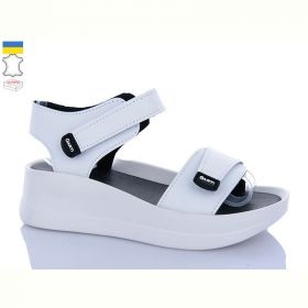 Босоножки Garti 0196 біла шкіра