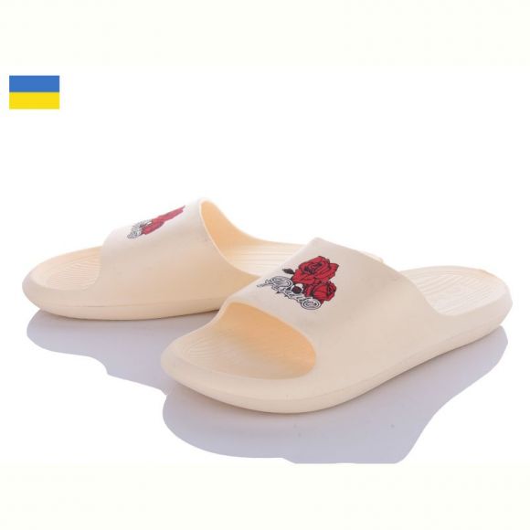 Шлепанцы Ds ПЖ45 троянда бежевий