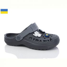 Кроксы Demur CC009 графіт