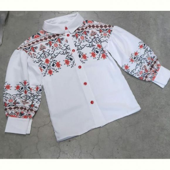 Вышиванка Limerense DD220 white