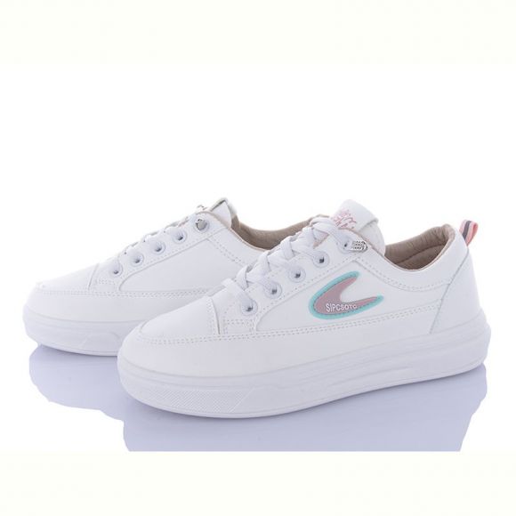 Кроссовки Violeta 149-65 white-pink