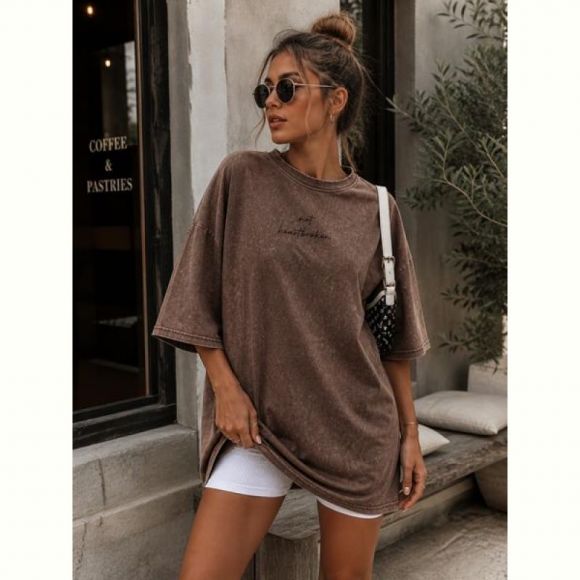 Футболка New Season FV040 brown