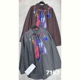 Рубашка DIVO 7167 brown Рубашка DIVO 7167 brown