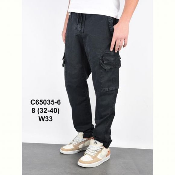 Джоггеры God Baron C65035-6 d.grey