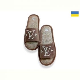 Тапочки Rai Shoes Шльопки жін.бежевий