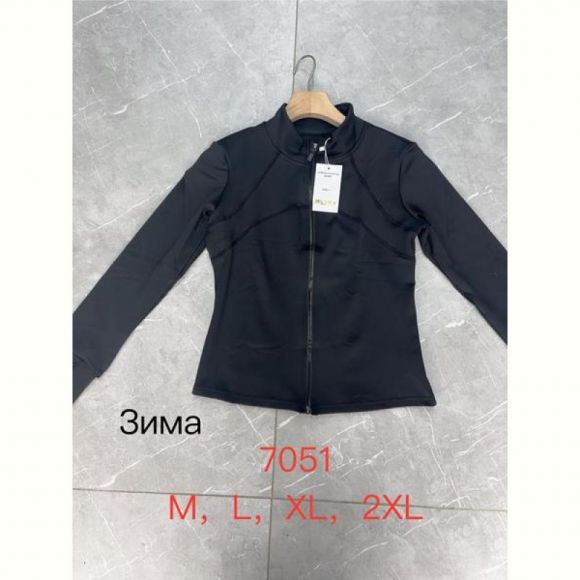 Кофта спорт NewJeans 7051 black