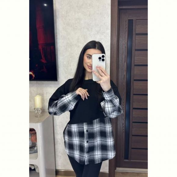 Туника Valentina 7-1 black Туника Valentina 7-1 black