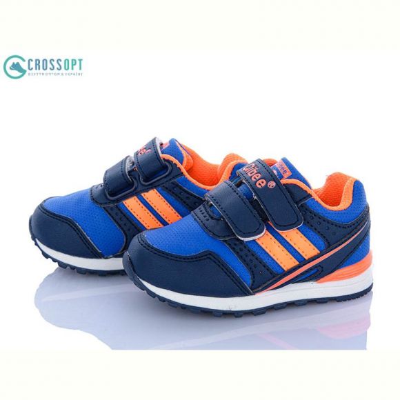 Кроссовки Clibee F632 d.blue-orange