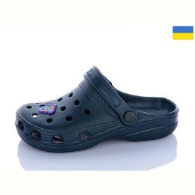 Кроксы Cross 017 т.синій джибітси в асортіменті