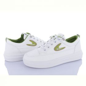 Кроссовки Violeta 149-65 white-green Кроссовки Violeta 149-65 white-green