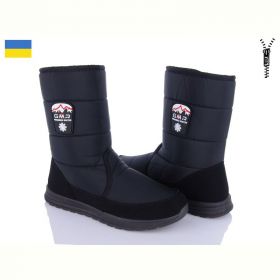 Дутики Lvovbaza Progress 4235-1 чорний