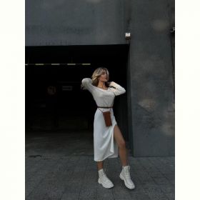 Платье Arina 8060 white Платье Arina 8060 white