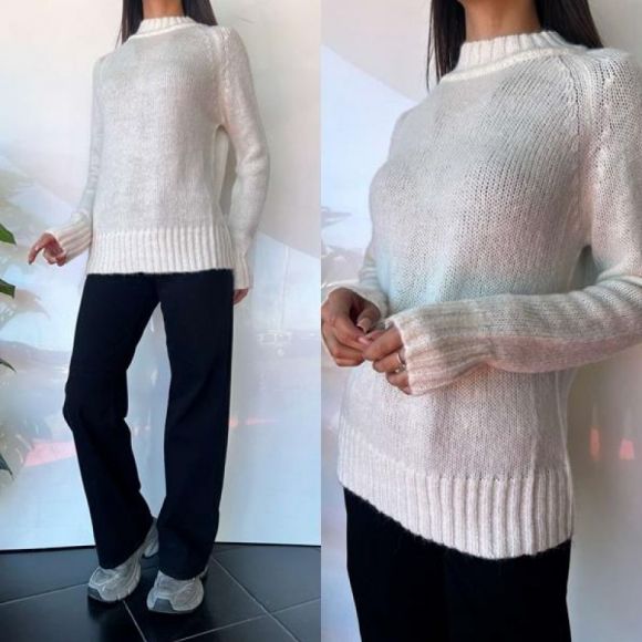Свитер i8denim Women TB104 white