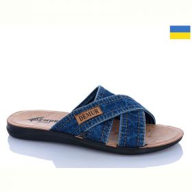 Шлепанцы Demur 26-2425 синій