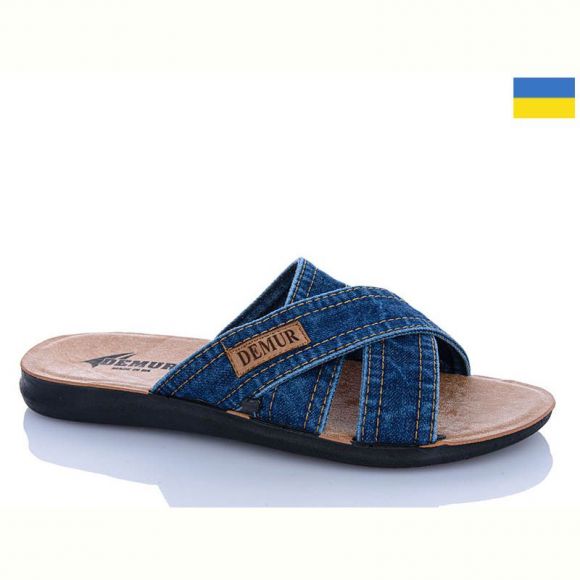 Шлепанцы Demur 26-2425 синій Шлепанцы Demur 26-2425 синій