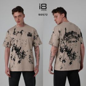 Футболка i8denim 90572-1 grey Футболка i8denim 90572-1 grey