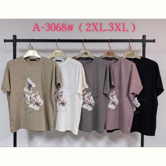 Футболка Saint Wish A3068 mix