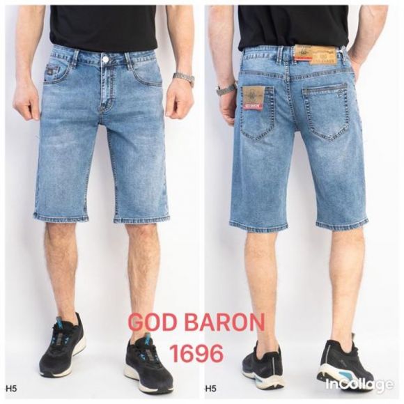 Шорты God Baron 1696 l.blue