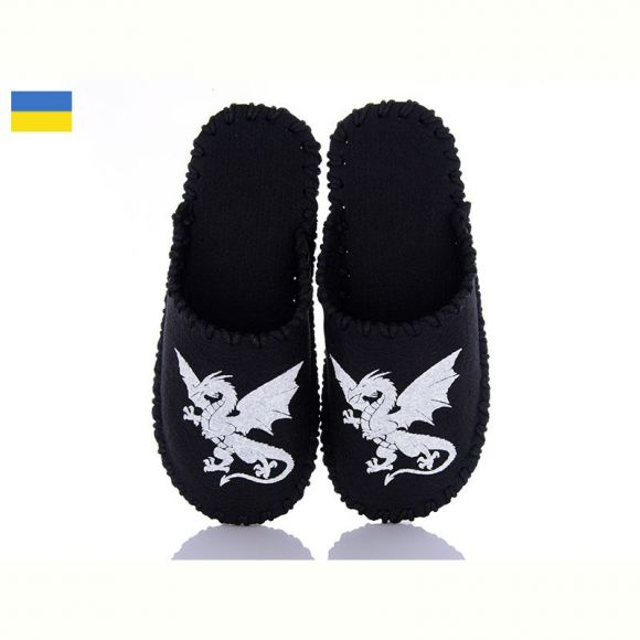 Тапочки Vends 347 чорний Тапочки Vends 347 чорний