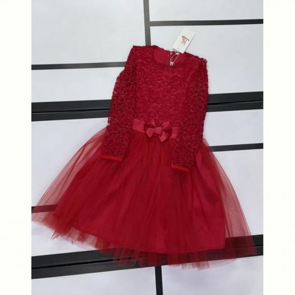 Платье Kosmy K304 red Платье Kosmy K304 red