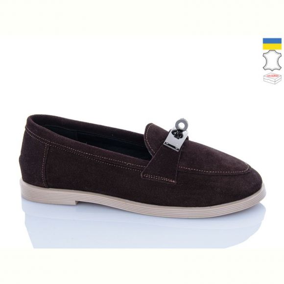 Туфли Garti 409 коричневий замш