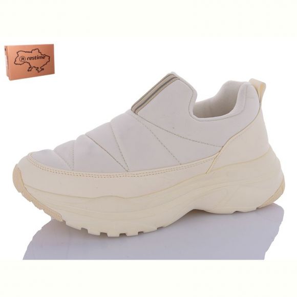 Ботинки Restime JWZ24376 white Ботинки Restime JWZ24376 white