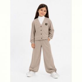 Костюм спорт Moda school 8619 beige Костюм спорт Moda school 8619 beige