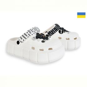 Кроксы Progress E152-2-4 білий