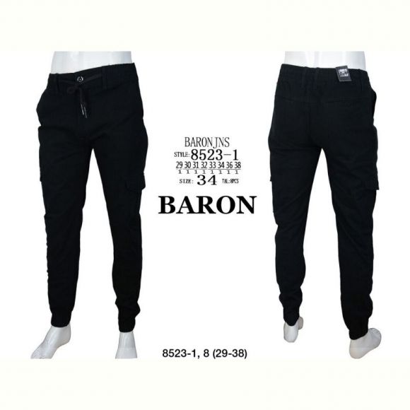 Джоггеры God Baron 8523-1 black Джоггеры God Baron 8523-1 black