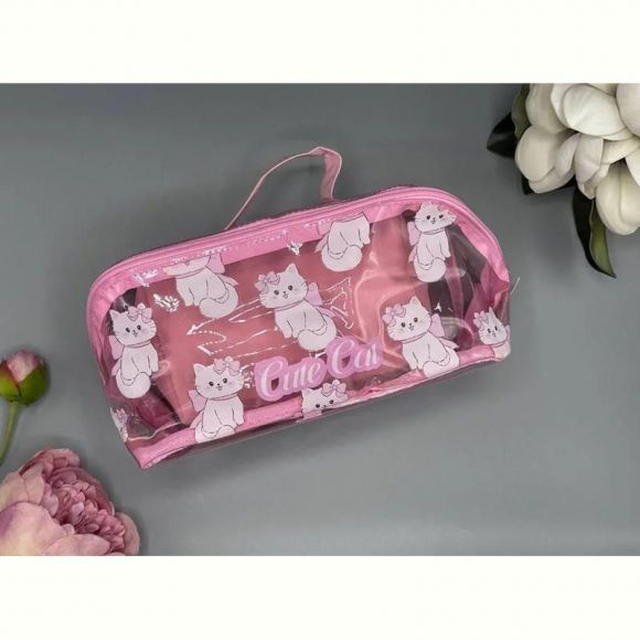 Косметичка Luna-bag 25-482 pink