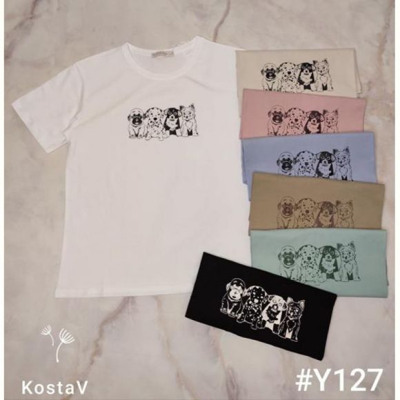 Футболка Kosta Y127 mix Футболка Kosta Y127 mix