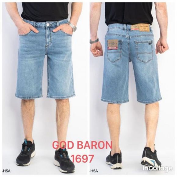 Шорты God Baron 1697 l.blue