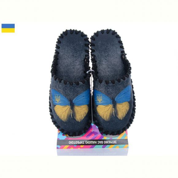 Тапочки Vends 5-155 чорний