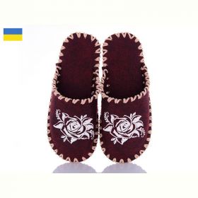 Тапочки Vends 271 бордовий