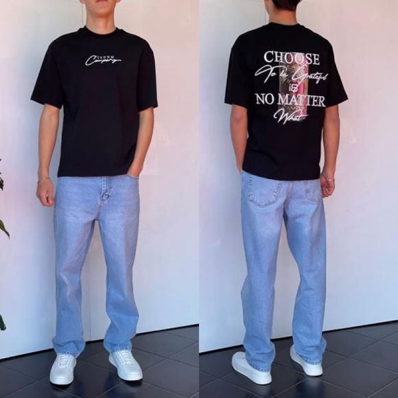 Футболка i8denim 2219 black Футболка i8denim 2219 black