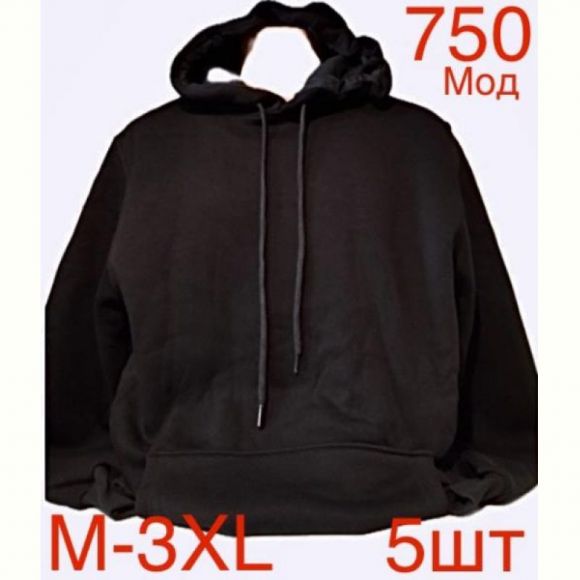 Худи Надийка ND204-750 black Худи Надийка ND204-750 black