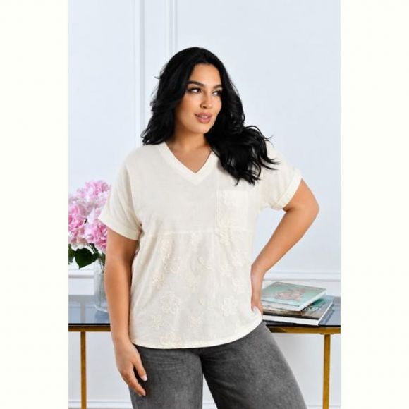Футболка LeVisha 26121 l.beige Футболка LeVisha 26121 l.beige