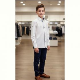 Рубашка Mary Poppins 7216 white