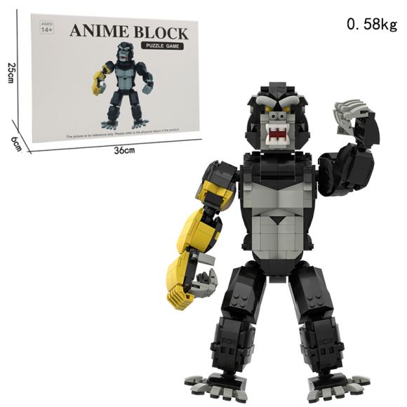 G466346-BH100420 Конструктор Anime Block Кінг-Конг 949 деталей G466346-BH100420 Конструктор Anime Block Кінг-Конг 949 деталей