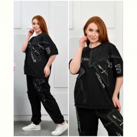 Костюм спорт Saint Wish 52001 black