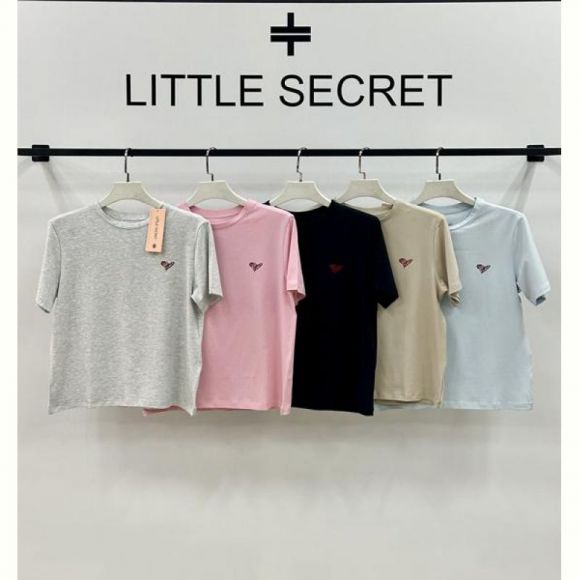 Футболка Little Secret 500543 l.grey