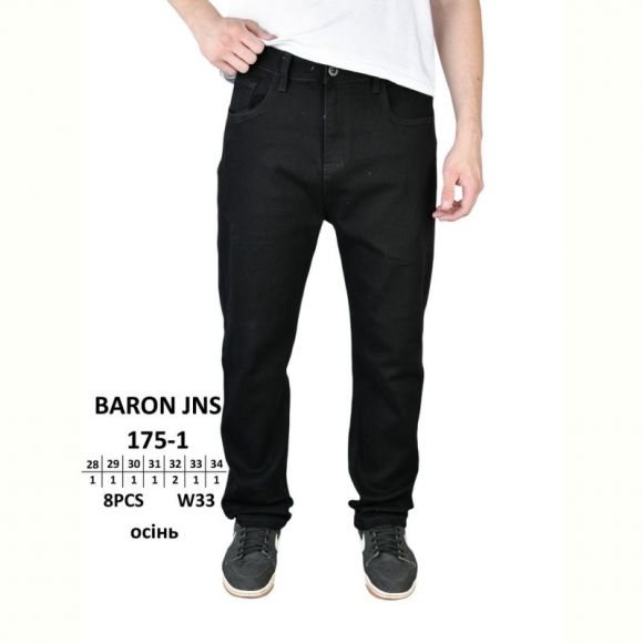 Джинсы God Baron 175-1 black Джинсы God Baron 175-1 black