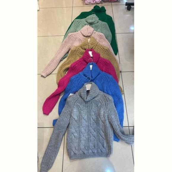 Свитер Julia JL285 grey Свитер Julia JL285 grey