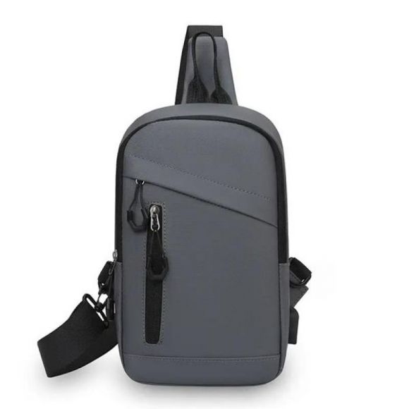 Бананка Fashion Bag 8607-1 grey
